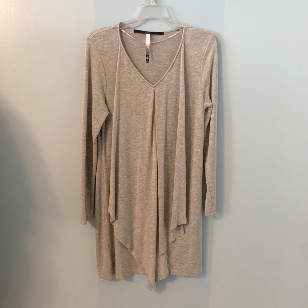 Kensie Knit Ruffled Dress